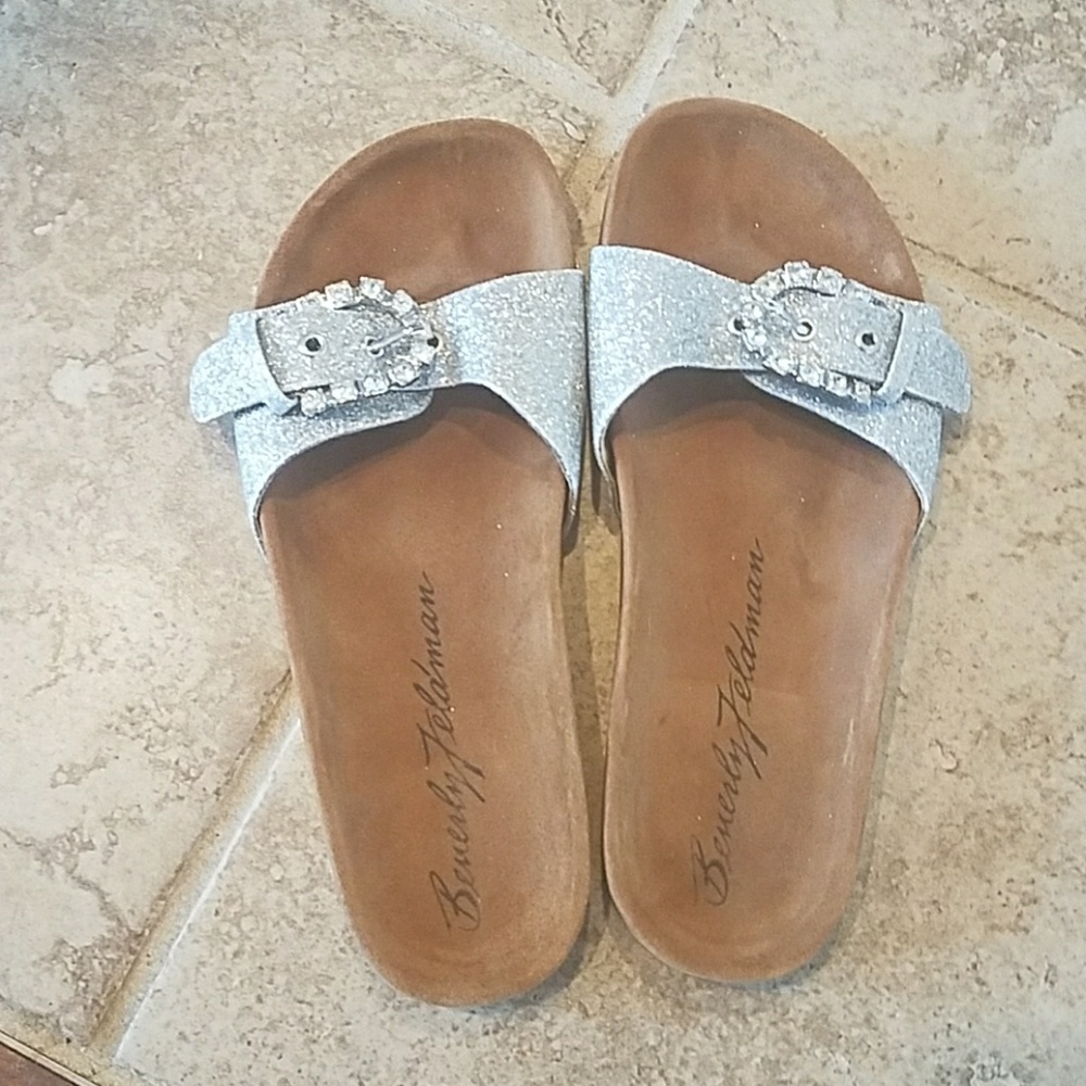 Beverly Feldman slip on sandals